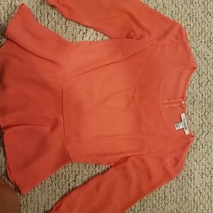 Salmon blouse